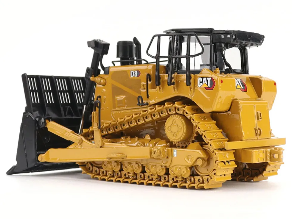 CAT Caterpillar D8 Track-Type Dozer (Waste Handler Configuration) Yellow "High Line" Series 1/50 Diecast Model by Diecast Masters