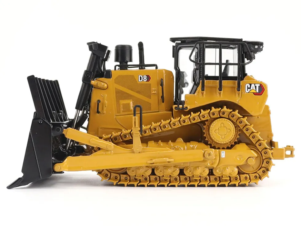 CAT Caterpillar D8 Track-Type Dozer (Waste Handler Configuration) Yellow "High Line" Series 1/50 Diecast Model by Diecast Masters