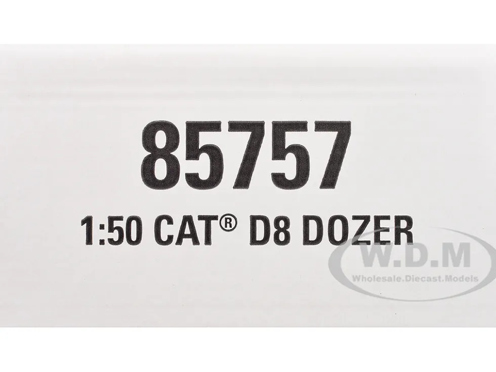 CAT Caterpillar D8 Track-Type Dozer (Standard Configuration) Yellow "High Line" Series 1/50 Diecast Model by Diecast Masters