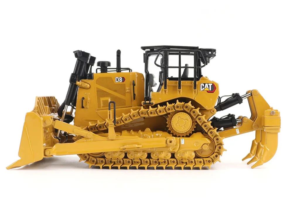 CAT Caterpillar D8 Track-Type Dozer (Standard Configuration) Yellow "High Line" Series 1/50 Diecast Model by Diecast Masters