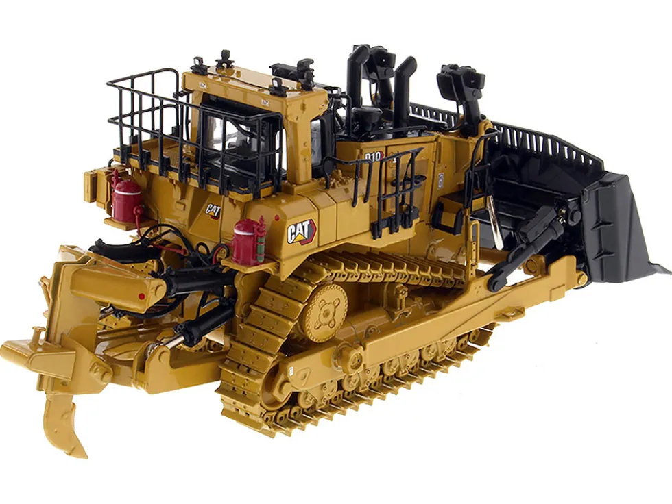 CAT Caterpillar D10 Track Type Dozer Yellow High Line Series 1/50 Diecast Model Diecast Masters 85711