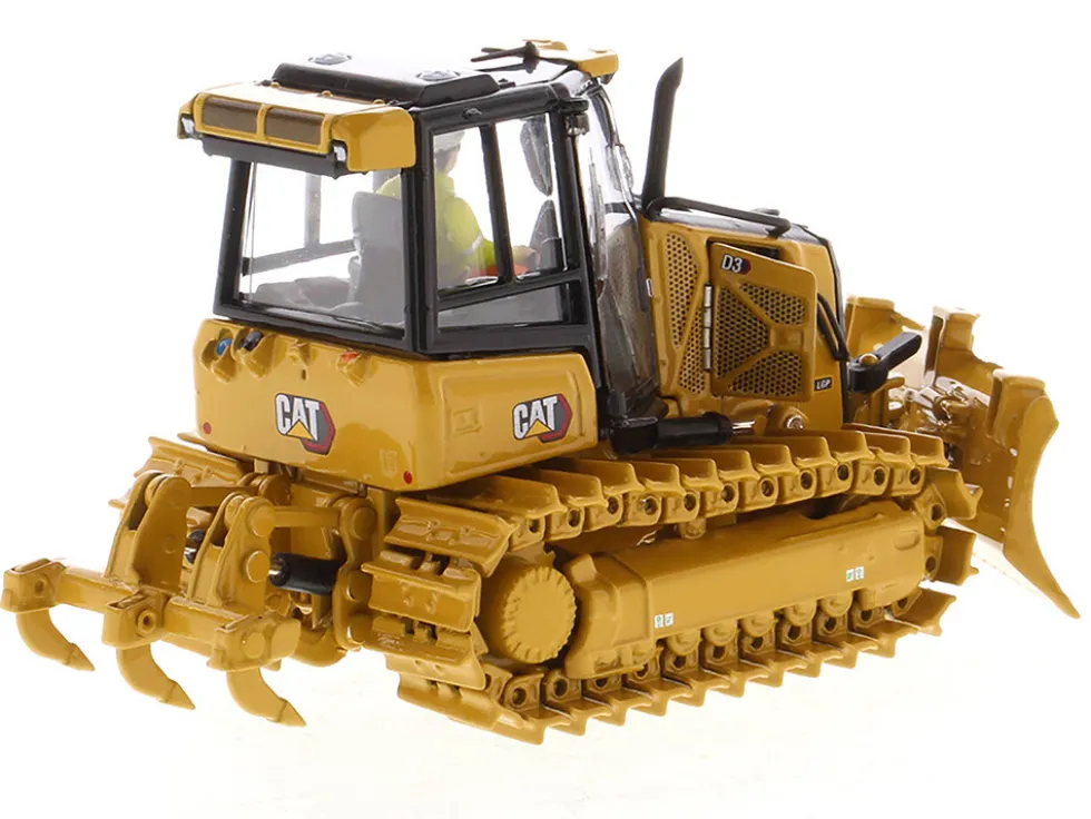 CAT Caterpillar D3 Track Type Dozer Operator High Line Series 1/50 Diecast Model Diecast Masters 85673