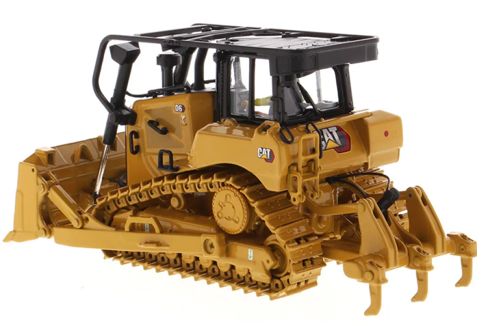CAT Caterpillar D6 Track Type Tractor Dozer SU Blade Operator High Line Series 1/50 Diecast Model Diecast Masters 85553