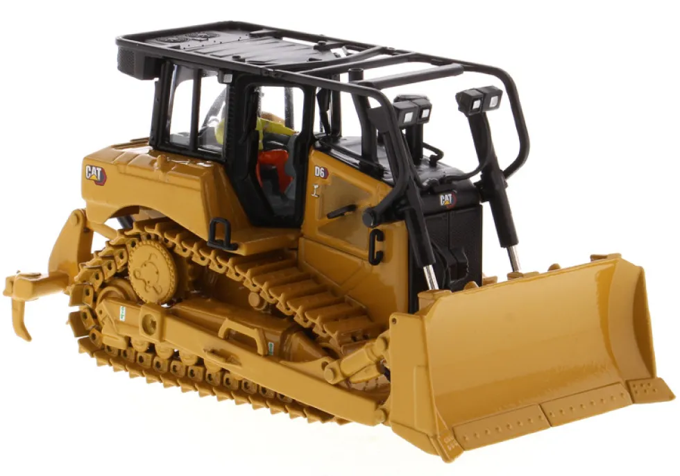 CAT Caterpillar D6 Track Type Tractor Dozer SU Blade Operator High Line Series 1/50 Diecast Model Diecast Masters 85553