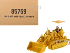CAT Caterpillar 977D Traxcavator Yellow with Operator 