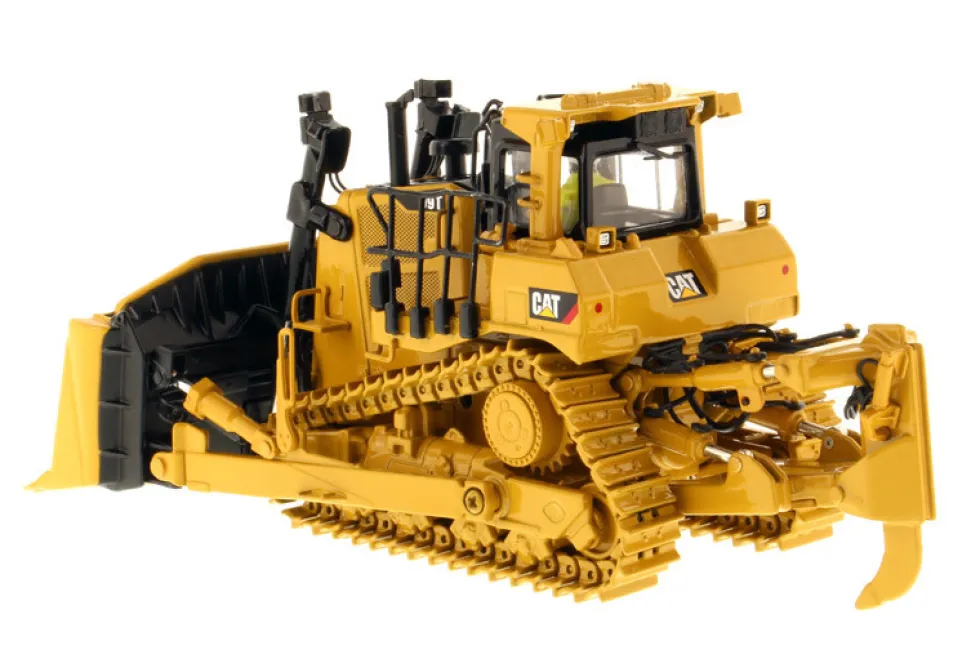Cat Caterpillar D9T Track-Type Tractor with Operator High Line Series 1/50 Model Diecast Masters 85944