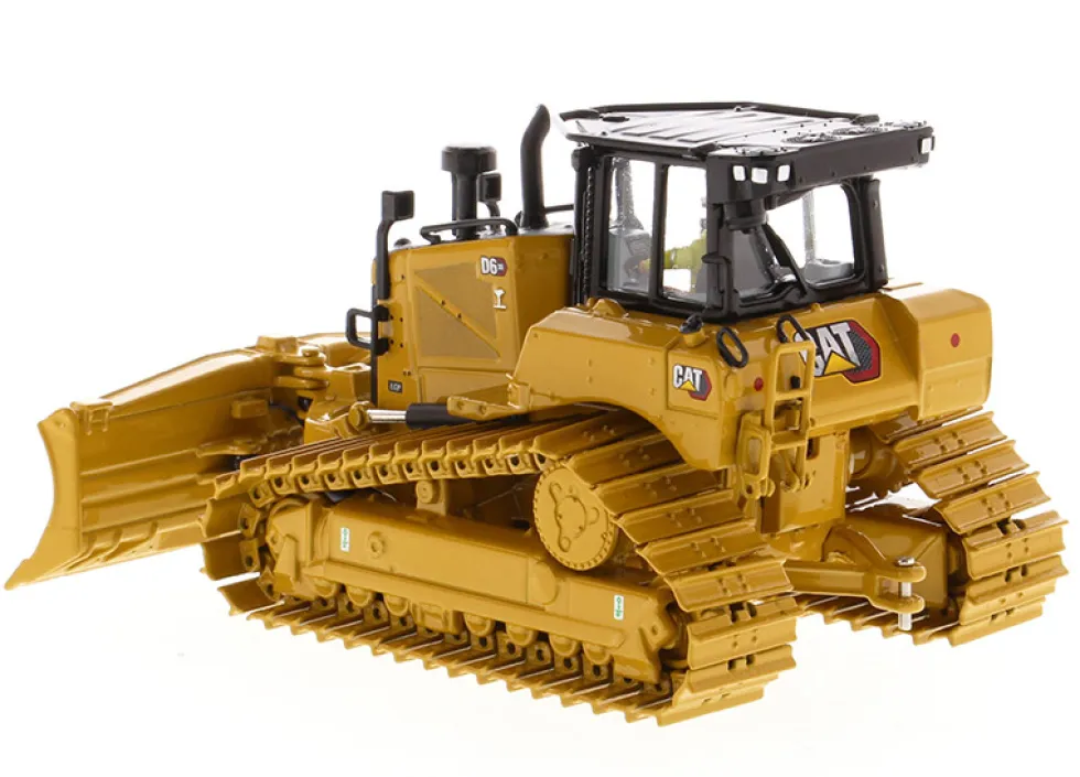 CAT Caterpillar D6 XE LGP Track Type Tractor Dozer VPAT Blade Operator High Line Series 1/50 Diecast Model Diecast Masters 85554