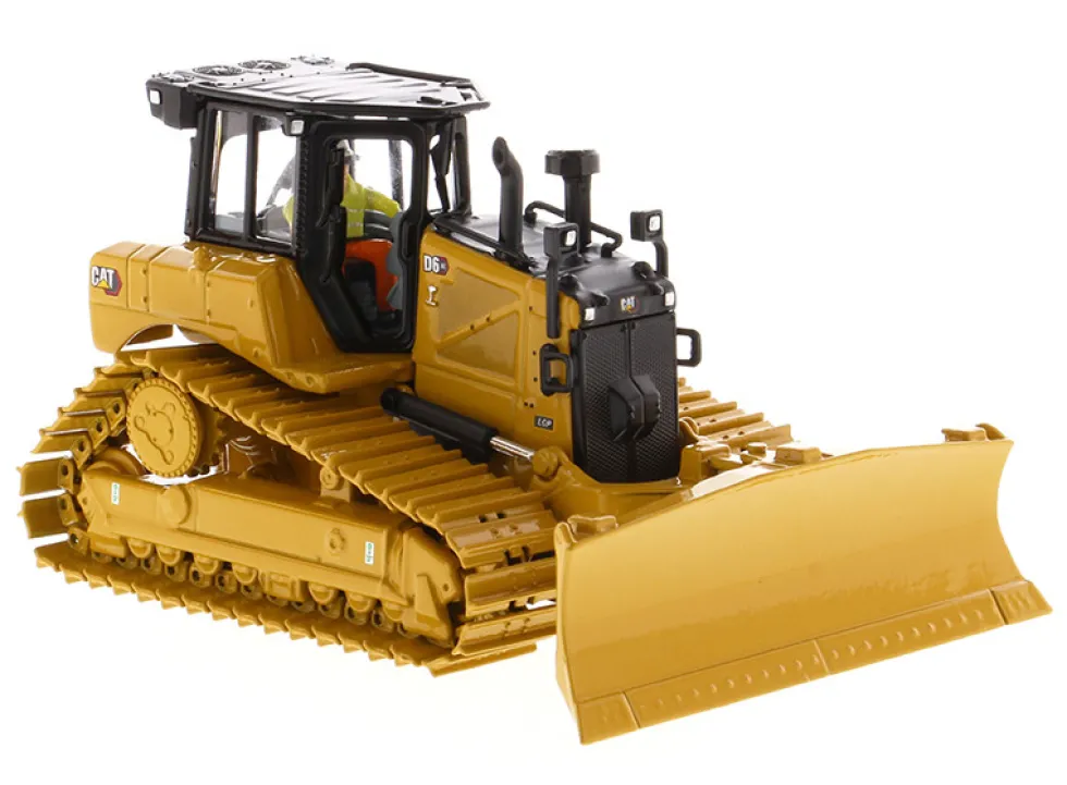 CAT Caterpillar D6 XE LGP Track Type Tractor Dozer VPAT Blade Operator High Line Series 1/50 Diecast Model Diecast Masters 85554