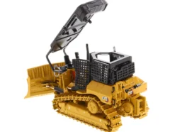 CAT Caterpillar D5 XR Fire Suppression Track Type Dozer Yellow High Line Series 1/50 Diecast Model Diecast Masters 85955