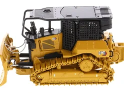 CAT Caterpillar D5 XR Fire Suppression Track Type Dozer Yellow High Line Series 1/50 Diecast Model Diecast Masters 85955