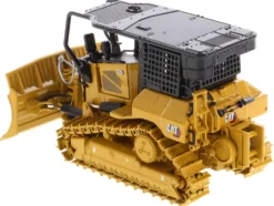 CAT Caterpillar D5 XR Fire Suppression Track Type Dozer Yellow High Line Series 1/50 Diecast Model Diecast Masters 85955