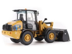 CAT Caterpillar 906 Electric Compact Wheel Loader Yellow with Operator "High Line Series" 1/50 Diecast Model by Diecast Masters