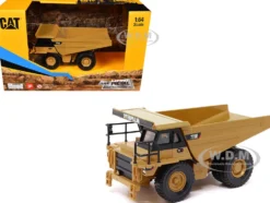 CAT Caterpillar 775E Off-Highway Dump Truck Yellow 1/64 Diecast Model by Diecast Masters