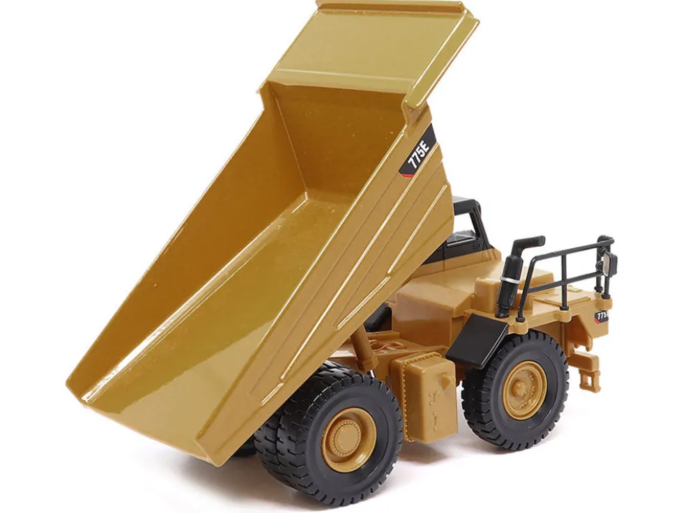 CAT Caterpillar 775E Off-Highway Dump Truck Yellow 1/64 Diecast Model by Diecast Masters