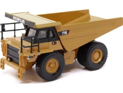 CAT Caterpillar 775E Off-Highway Dump Truck Yellow 1/64 Diecast Model by Diecast Masters