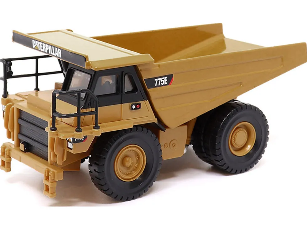 CAT Caterpillar 775E Off-Highway Dump Truck Yellow 1/64 Diecast Model by Diecast Masters