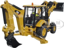 CAT Caterpillar 420F2 IT Backhoe Loader High Line Series with Operator 1/50 Diecast Model Diecast Masters 85233