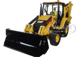 CAT Caterpillar 420F2 IT Backhoe Loader High Line Series with Operator 1/50 Diecast Model Diecast Masters 85233