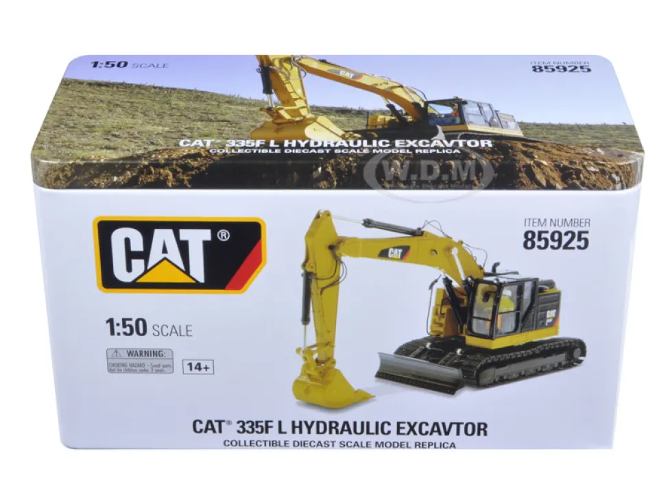 CAT Caterpillar 335F LCR with Operator High Line Series 1/50 Diecast Model Diecast Masters 85925
