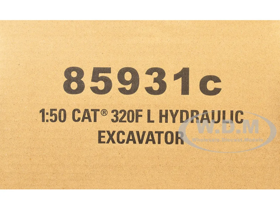 CAT Caterpillar 320F L Hydraulic Excavator with Operator "Core Classics" Series 1/50 Diecast Model by Diecast Masters