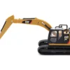 CAT Caterpillar 320F L Hydraulic Excavator Yellow and Black 1/64 Diecast Model Diecast Masters 84644CS