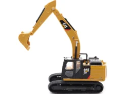 CAT Caterpillar 320F L Hydraulic Excavator Yellow and Black 1/64 Diecast Model Diecast Masters 84644CS