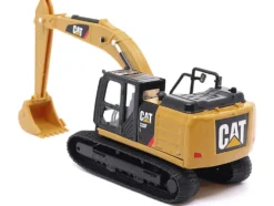 CAT Caterpillar 320F L Hydraulic Excavator Yellow and Black 1/64 Diecast Model Diecast Masters 84644CS