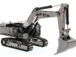 CAT Caterpillar 390F L Hydraulic Tracked Excavator Gunmetal Commemorative Series 1/50 Diecast Model Diecast Masters 85547