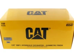 CAT Caterpillar 390F L Hydraulic Tracked Excavator Gunmetal Commemorative Series 1/50 Diecast Model Diecast Masters 85547