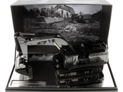 CAT Caterpillar 390F L Hydraulic Tracked Excavator Gunmetal Commemorative Series 1/50 Diecast Model Diecast Masters 85547