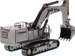 CAT Caterpillar 390F L Hydraulic Tracked Excavator Gunmetal Commemorative Series 1/50 Diecast Model Diecast Masters 85547