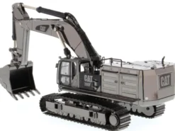 CAT Caterpillar 390F L Hydraulic Tracked Excavator Gunmetal Commemorative Series 1/50 Diecast Model Diecast Masters 85547