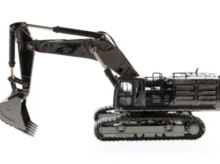 CAT Caterpillar 390F L Hydraulic Tracked Excavator Gunmetal Commemorative Series 1/50 Diecast Model Diecast Masters 85547
