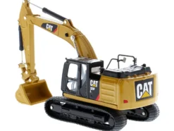 CAT Caterpillar 320F L Hydraulic Tracked Excavator 5 Work Tools Play & Collect! 1/64 Diecast Model Diecast Masters 85636