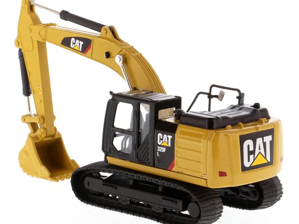 CAT Caterpillar 320F L Hydraulic Excavator Play & Collect Series 1/64 Diecast Model Diecast Masters 85690