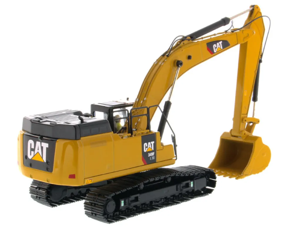 CAT Caterpillar 349F L XE Hydraulic Excavator Operator High Line Series 1/50 Diecast Model Diecast Masters 85943