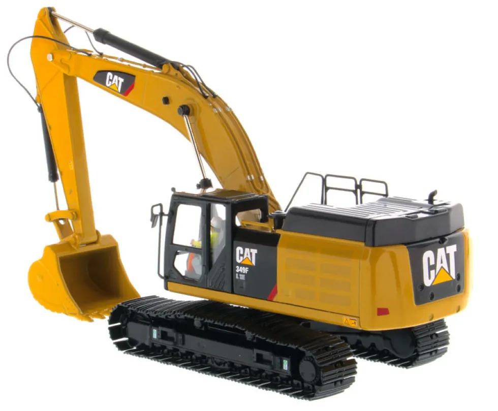 CAT Caterpillar 349F L XE Hydraulic Excavator Operator High Line Series 1/50 Diecast Model Diecast Masters 85943