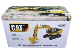 CAT Caterpillar 568 GF Road Builder with Operator High Line Series 1/50 Diecast Model Diecast Masters 85923