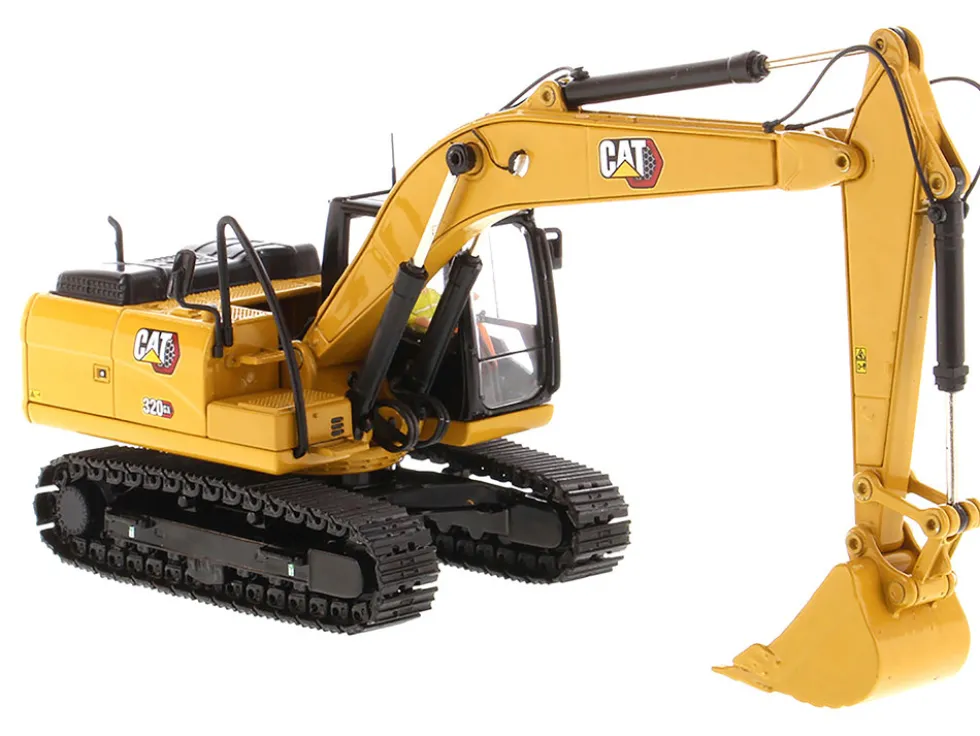 CAT Caterpillar 320 GX Hydraulic Excavator Operator High Line Series 1/50 Diecast Model Diecast Masters 85674