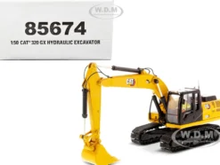 CAT Caterpillar 320 GX Hydraulic Excavator Operator High Line Series 1/50 Diecast Model Diecast Masters 85674