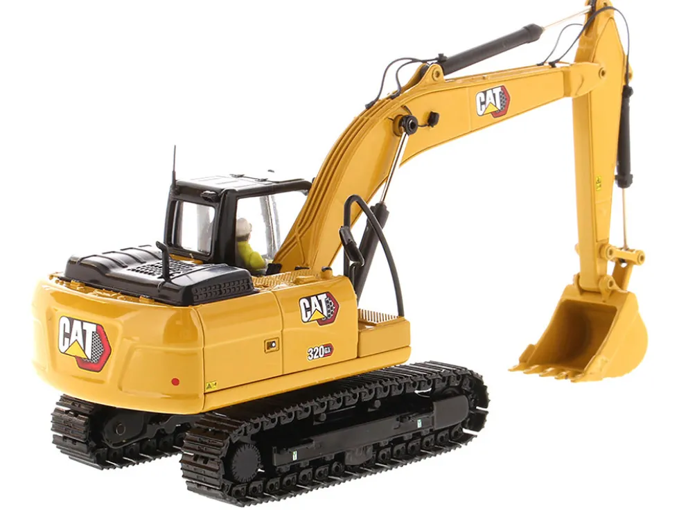 CAT Caterpillar 320 GX Hydraulic Excavator Operator High Line Series 1/50 Diecast Model Diecast Masters 85674