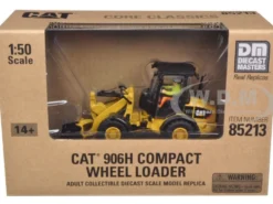 CAT Caterpillar 906H Compact Wheel Loader Core Classics Series with Operator 1/50 Diecast Model Diecast Masters 85213 C