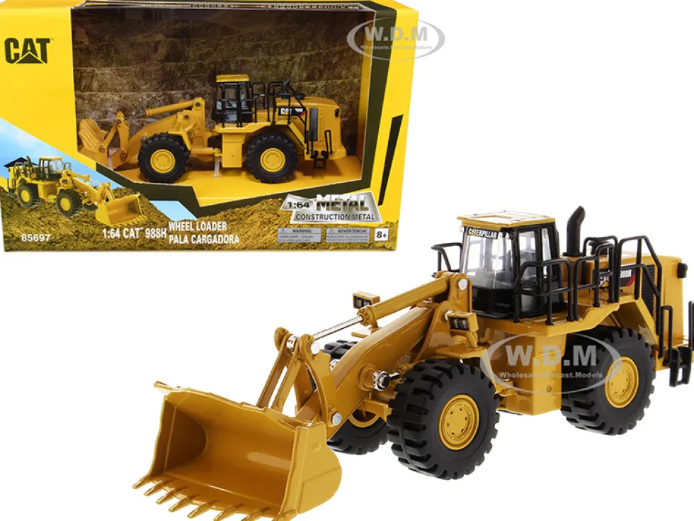 CAT Caterpillar 988H Wheel Loader Play & Collect 1/64 Diecast Model Diecast Masters 85697