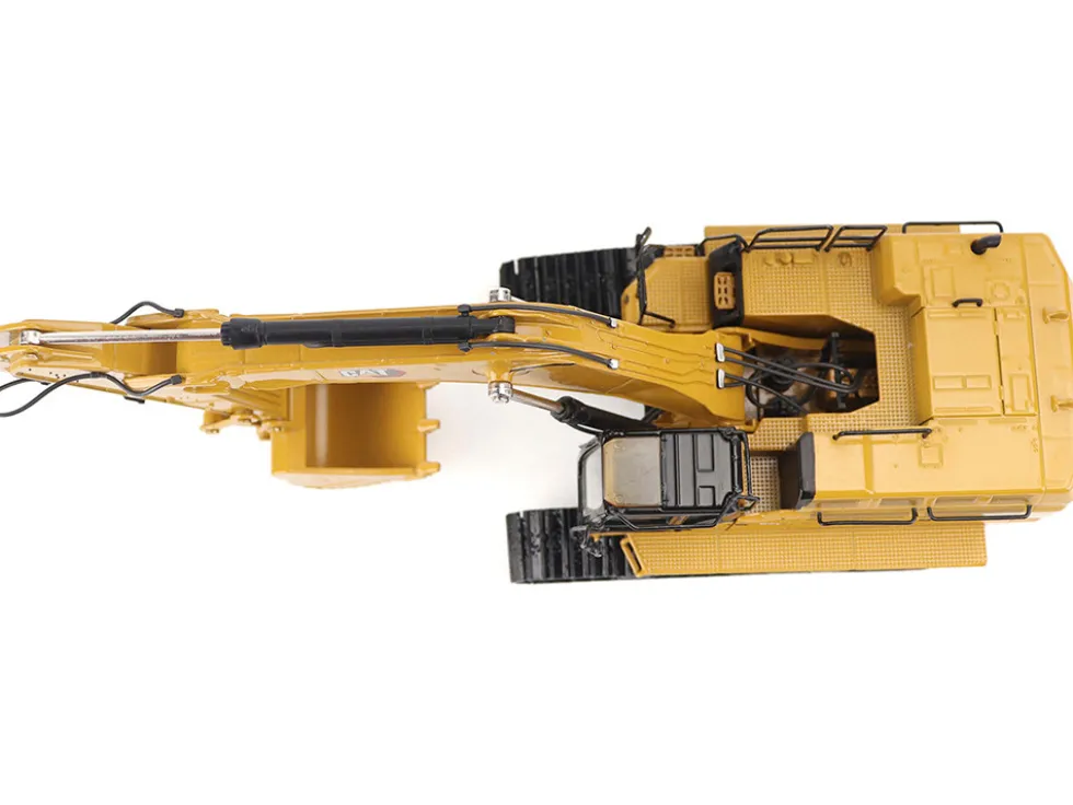 CAT Caterpillar 374 Hydraulic Excavator Yellow "High Line" Series 1/50 Diecast Model by Diecast Masters