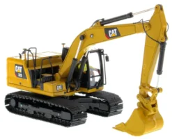 CAT Caterpillar 323 Hydraulic Excavator Operator Next Generation Design High Line Series 1/50 Diecast Model Diecast Masters 85571