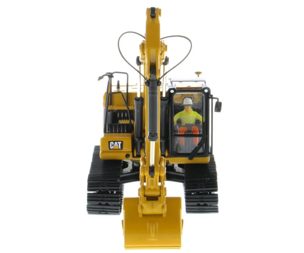 CAT Caterpillar 323 Hydraulic Excavator Operator Next Generation Design High Line Series 1/50 Diecast Model Diecast Masters 85571