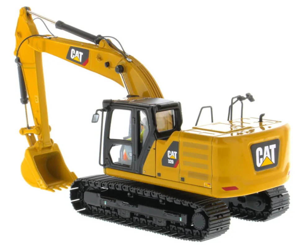 CAT Caterpillar 320 Hydraulic Excavator Operator High Line Series 1/50 Diecast Model Diecast Masters 85569