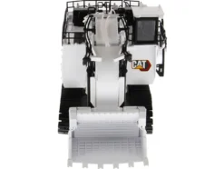 CAT Caterpillar 6060 Hydraulic Mining Front Shovel Coal Configuration White High Line Series 1/87 HO Diecast Model Diecast Masters 85653