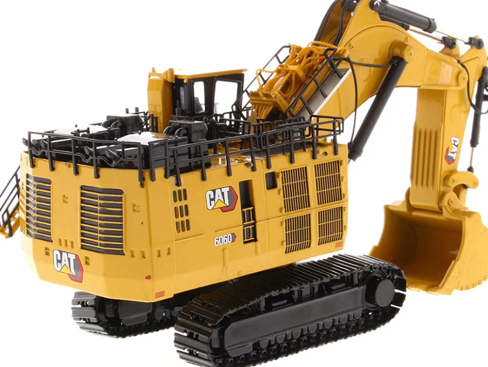 CAT Caterpillar 6060 Hydraulic Mining Backhoe Shovel High Line Series 1/87 HO Diecast Model Diecast Masters 85651