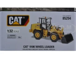 CAT Caterpillar 910K Wheel Loader High Line Series with Operator 1/32 Diecast Model Diecast Masters 85294